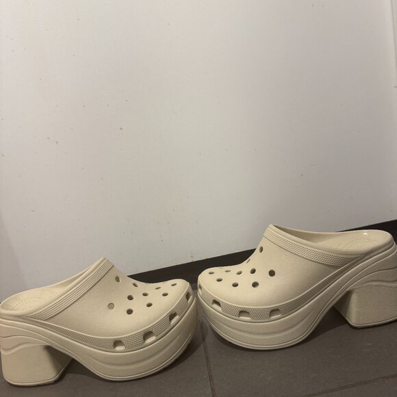 Crocs Siren Clog in Bone Color  M7/W9 - Picture 3 of 5